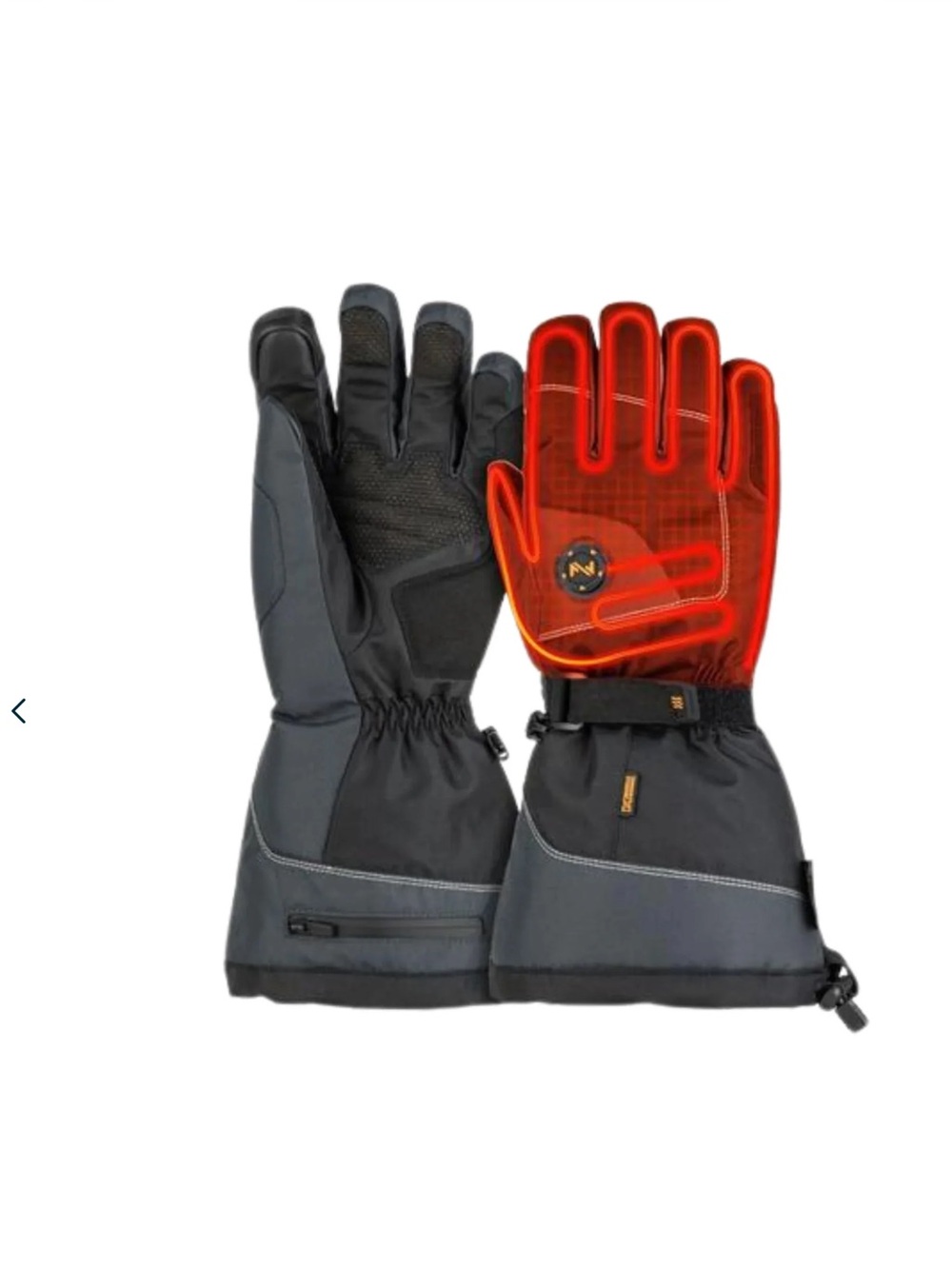 Mobile Warming Heated Gloves - Black Size Medium
